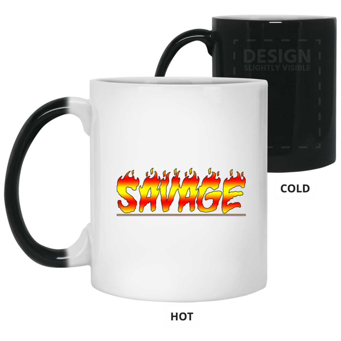Savage Fire-11oz Color Changing Mug