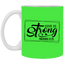 She is Strong-11oz White Mug