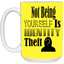 Identity Theft-15oz White Mug