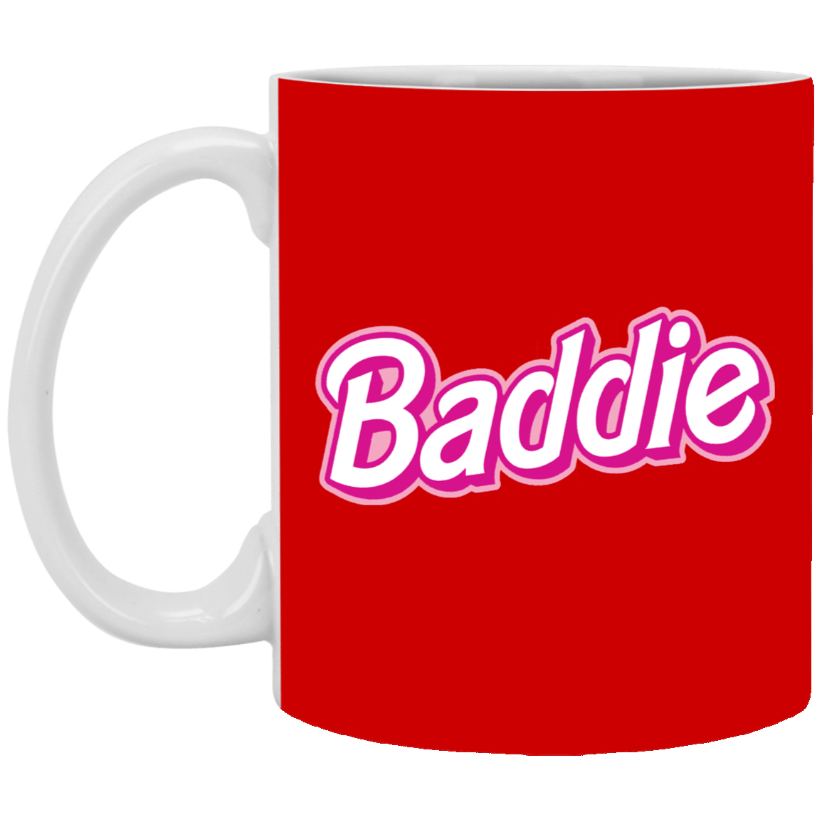 Pink Baddie-11oz White Mug