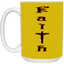 Faith-15oz White Mug