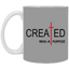Created With Purpose-11oz White Mug