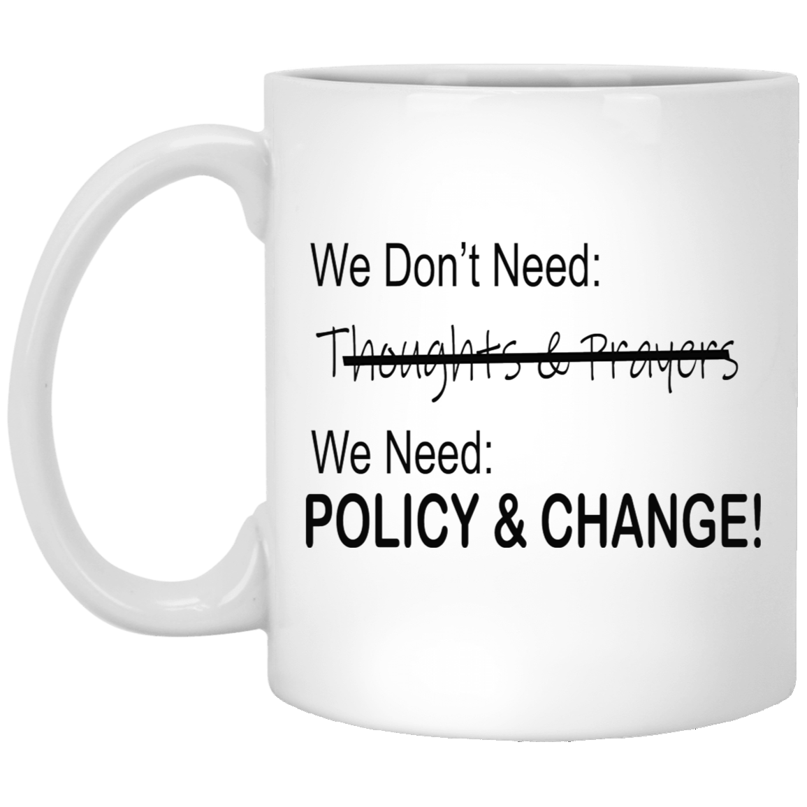 Change-11oz White Mug