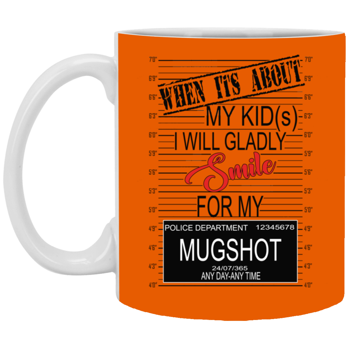 Mugshot-11oz White Mug