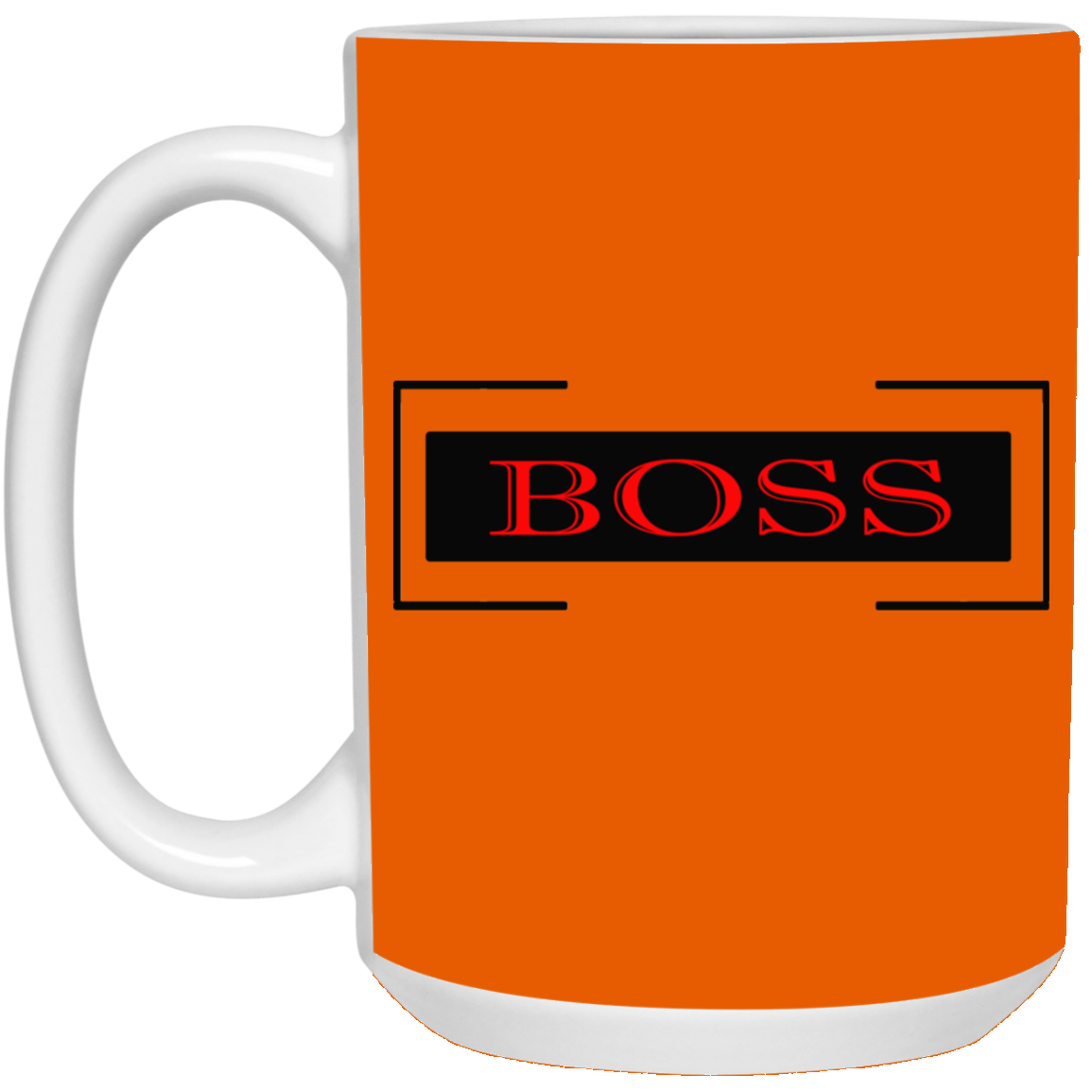 Boss-15oz White Mug