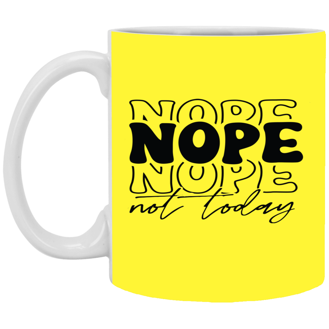 Nope-11oz White Mug