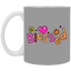 Blessed Flowers-11oz White Mug