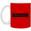Boss-11oz White Mug