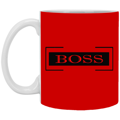 Boss-11oz White Mug
