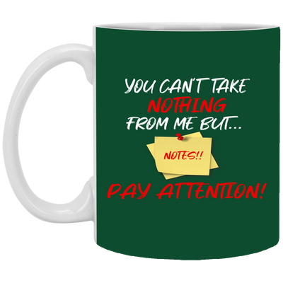 Notes-11oz White Mug