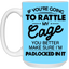 Rattle My Cage-15oz White Mug