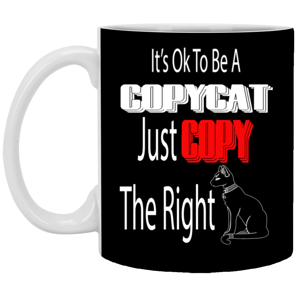 Copycat-11oz White Mug