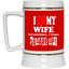 Square Up-Wife-Beer Stein 22oz.