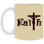 Faith-11oz White Mug