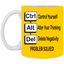 Ctrl-Alt-Del-11oz White Mug