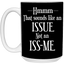 Issue-15oz White Mug