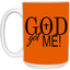 God Got Me-15oz White Mug