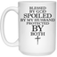 Blessed by God-15oz White Mug