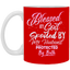 Blessed & Spoiled Gradient-11oz White Mug