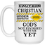 Christian Under Construction-15oz White Mug