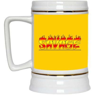 Savage Fire-Beer Stein 22oz.