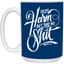 No Harm-15oz White Mug