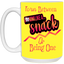 A Snack-15oz White Mug
