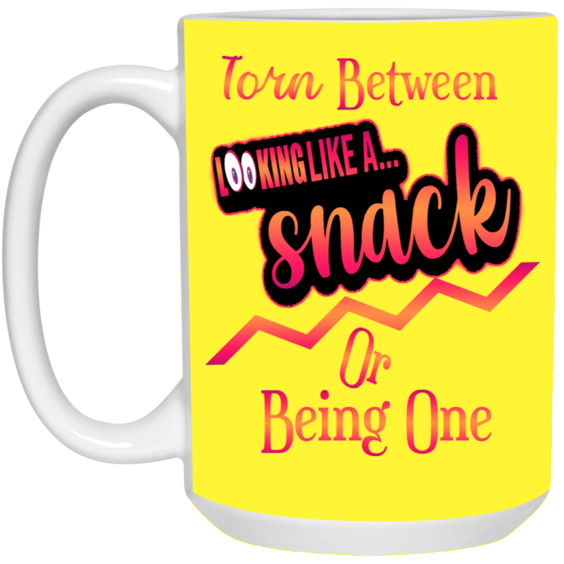 A Snack-15oz White Mug