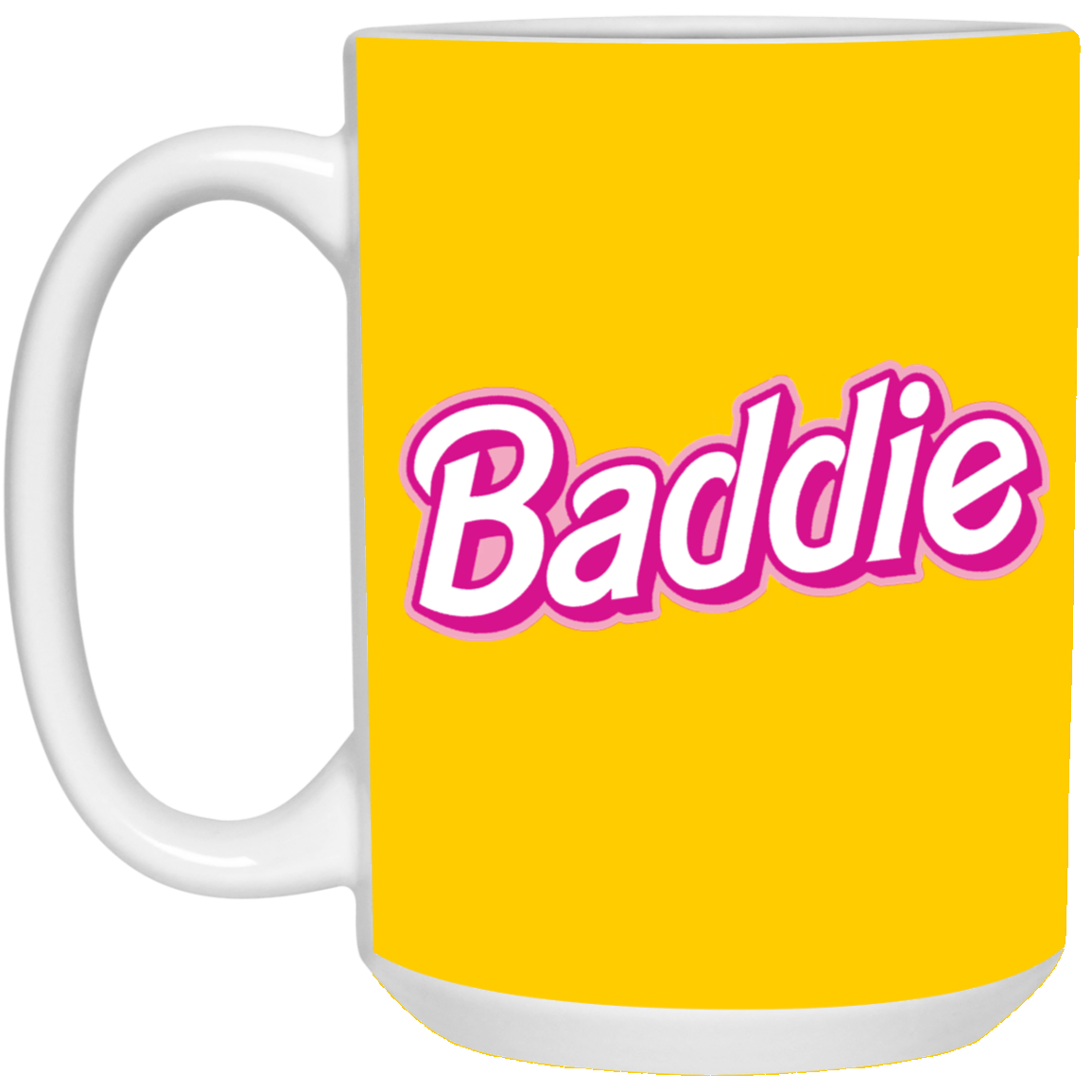 Pink Baddie-15oz White Mug