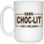 Dark Choc-Lit-15oz White Mug