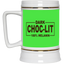 Dark Choc-Lit-Beer Stein 22oz.