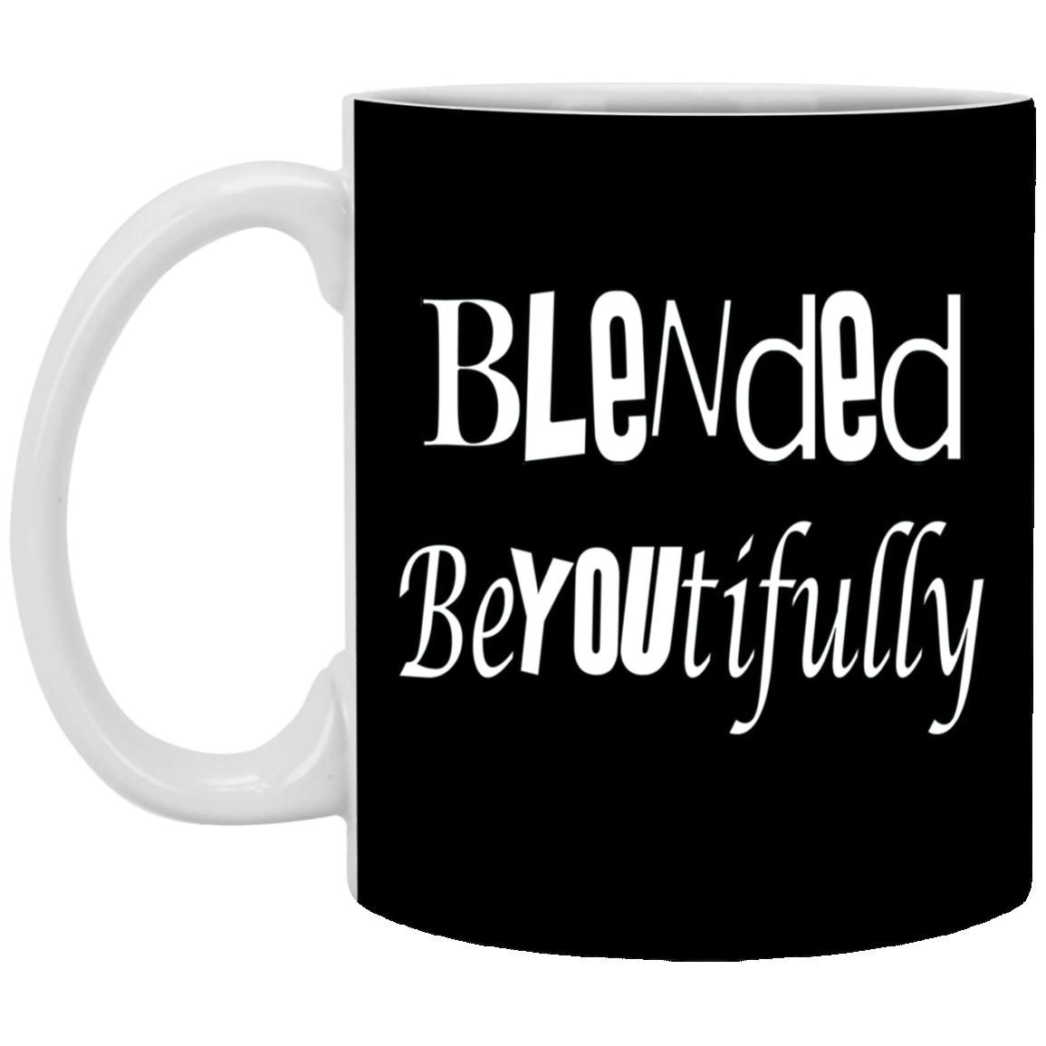 Blended -11oz White Mug