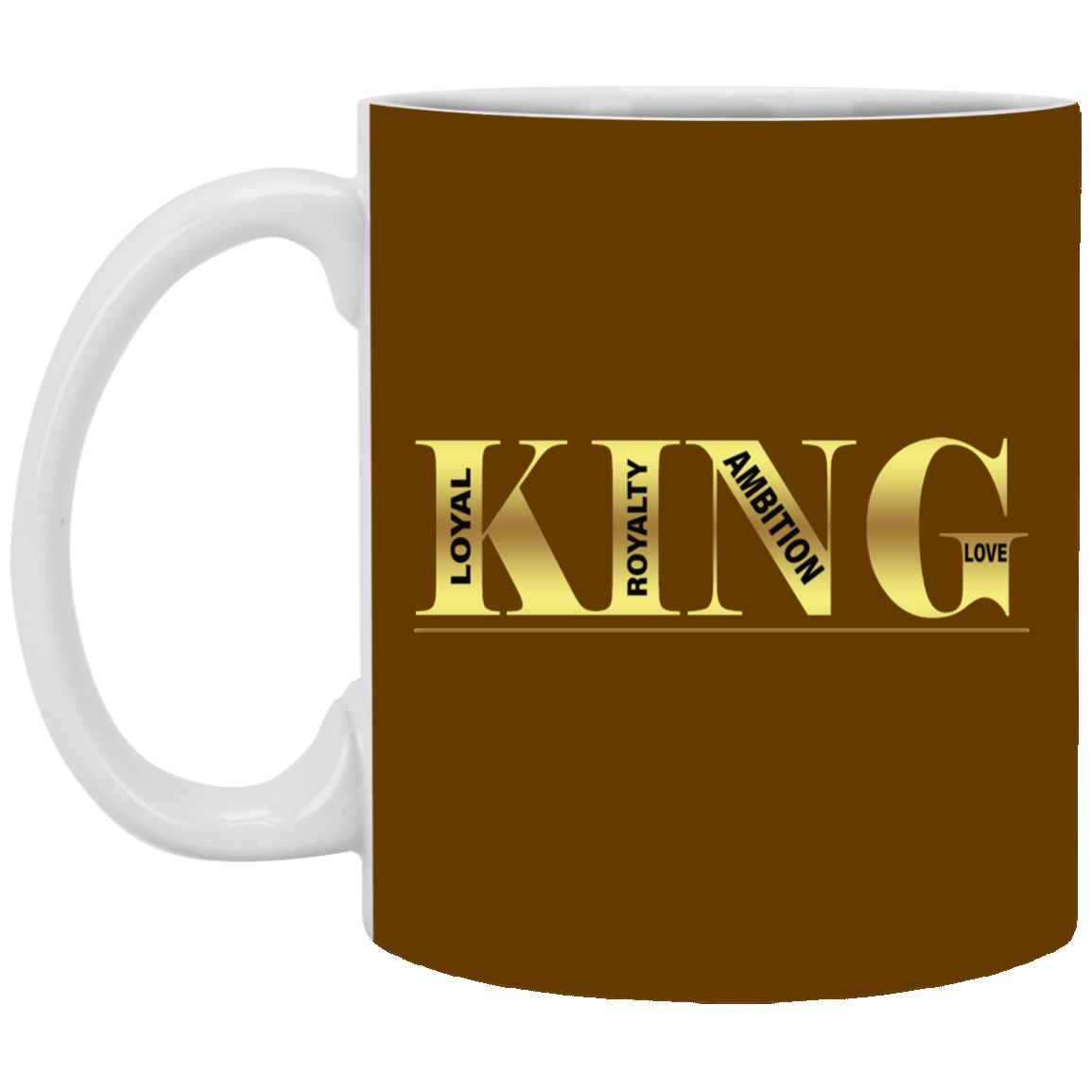 King-11oz White Mug