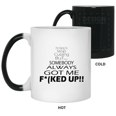 Stop Cussing-11oz Color Changing Mug