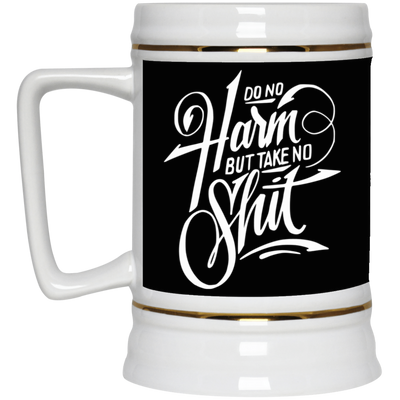 No Harm-Beer Stein 22oz.