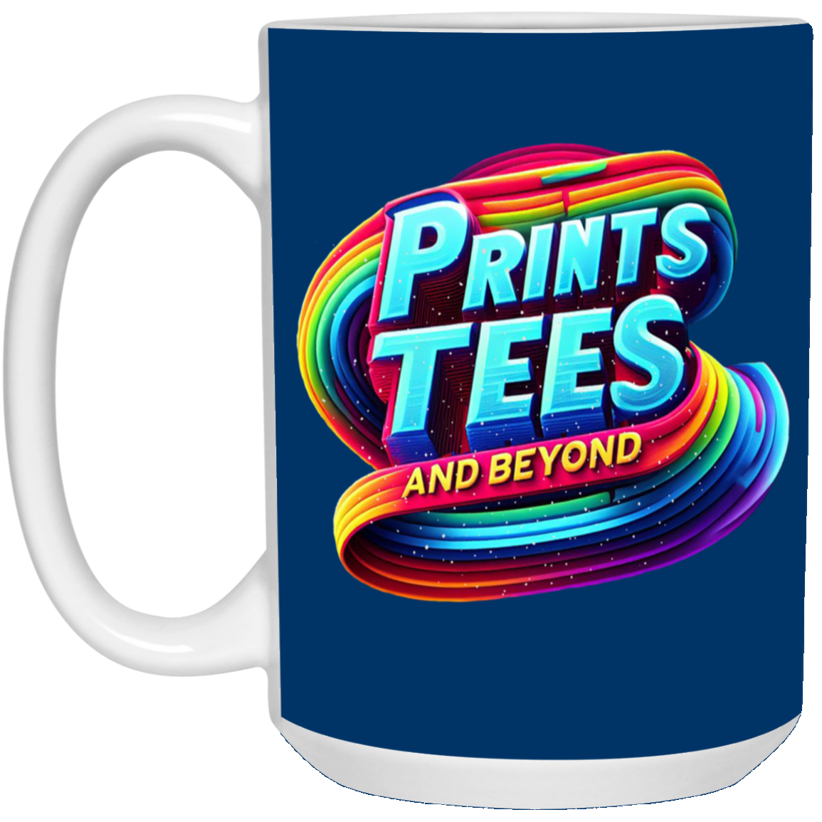 PTB-15oz Ceramic White Mug