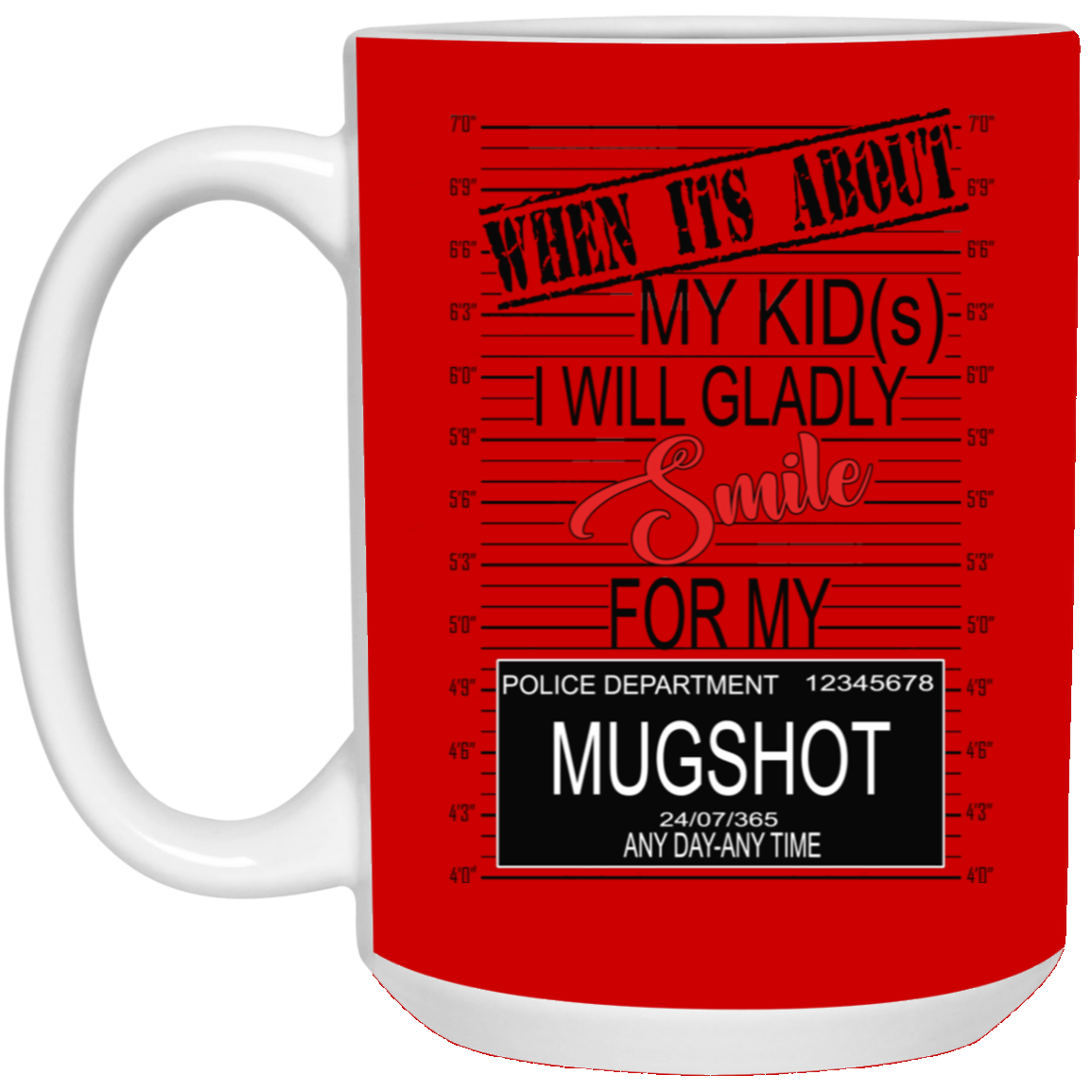 Mugshot-15oz White Mug