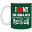 Square Up-Husband-11oz White Mug