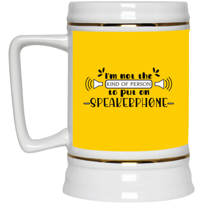 Speakerphone-Beer Stein 22oz.