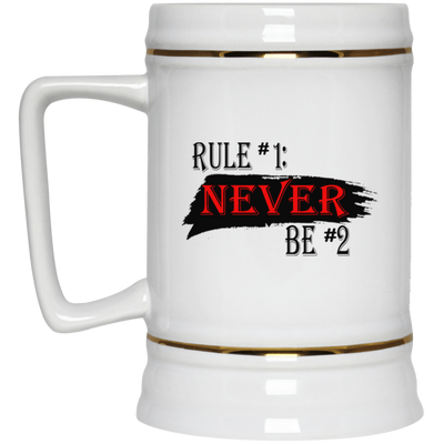 Never #2-Beer Stein 22oz.