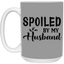 Spoiled By My Husband-15oz White Mug