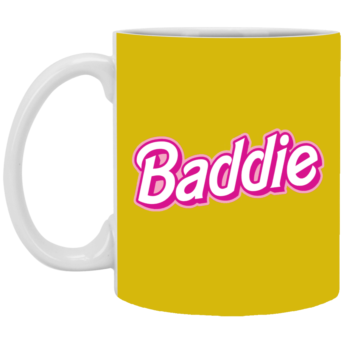 Pink Baddie-11oz White Mug