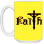Faith-15oz White Mug