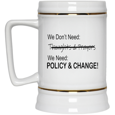 Change-Beer Stein 22oz.