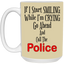 Smiling-Crying-15oz White Mug