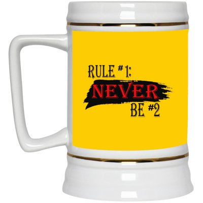 Never #2-Beer Stein 22oz.