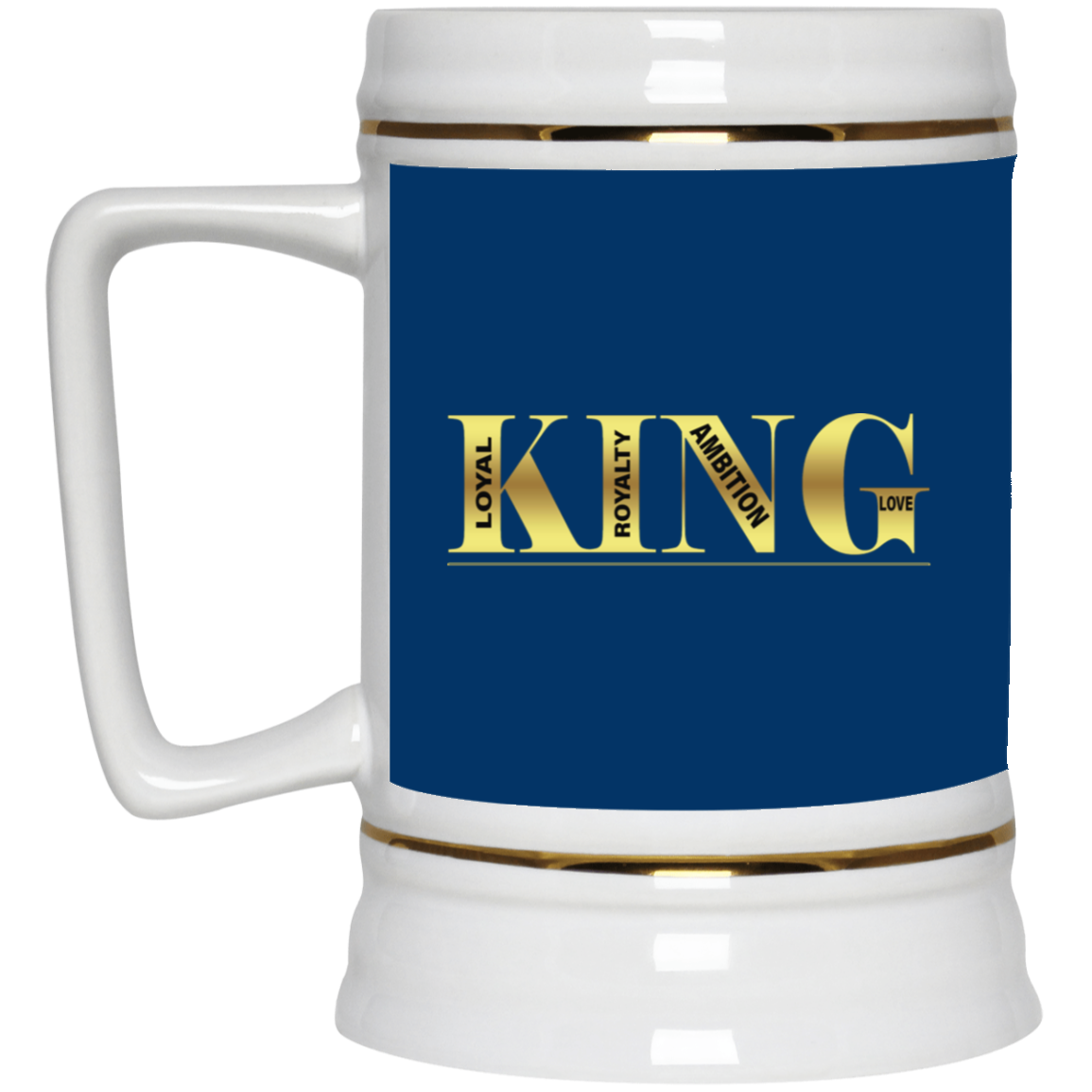 King-Beer Stein 22oz.