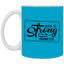 She is Strong-11oz White Mug