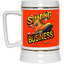 Standing on Business-Tim Boot-Beer Stein 22oz.