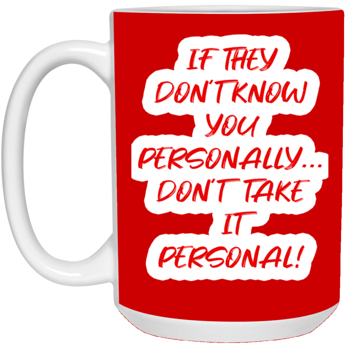 Personal-15oz White Mug